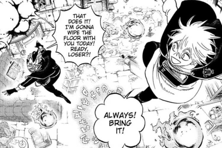 Enlace Leer el Manga Black Clover Capítulo 394 en Español, Una acción trepidante