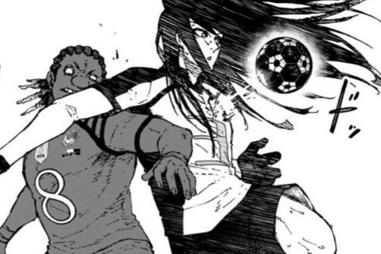 Manga Blue Lock Capítulo 342 en Español Scan Karasu Lidera La Remontada De Japón Frente A Francia