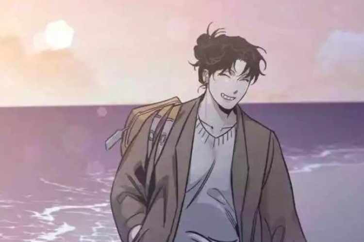 Enlace de lectura de Manhwa Roses And Champagne Capítulo 91 en Español, Rostro radiante en la playa