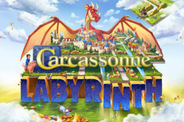 Carcassonne Labyrinth, Una combinación histórica sobre el tablero de juego!